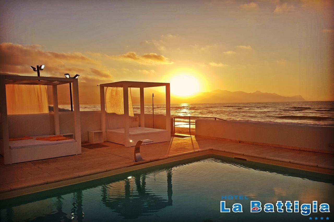 Hotel La Battigia อัลกาโมมารีนา ภายนอก รูปภาพ