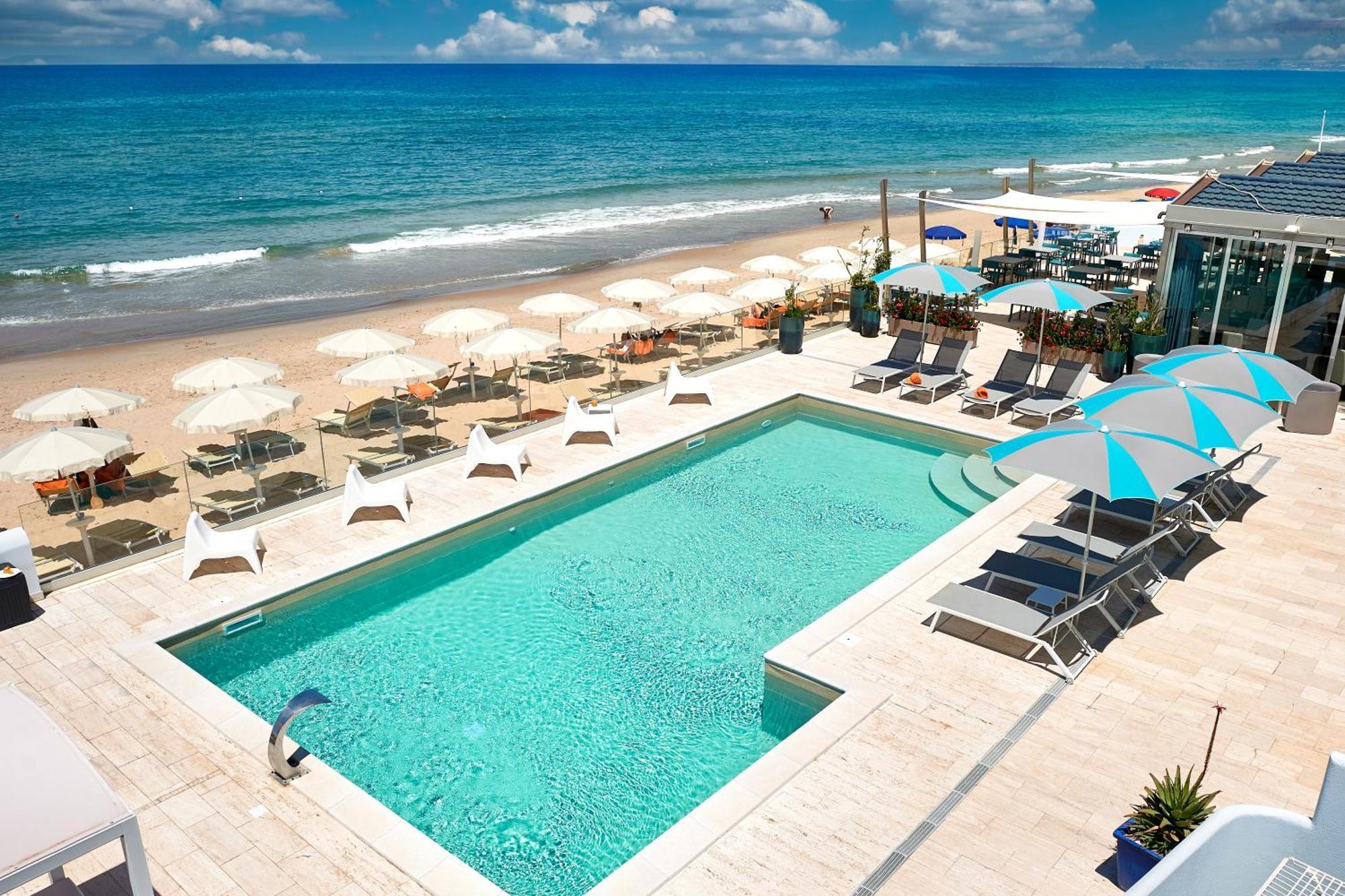 Hotel La Battigia อัลกาโมมารีนา ภายนอก รูปภาพ